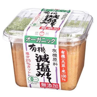 日本 Maruman Yuuki Gennen Miso Light Salt Organic 信州 有机 减盐  25% 味增 1.1lb