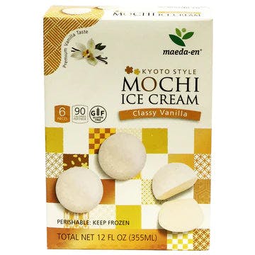 日本 Maeda-en 香草麻糬雪糕 Mochi Ice Cream Vanilla