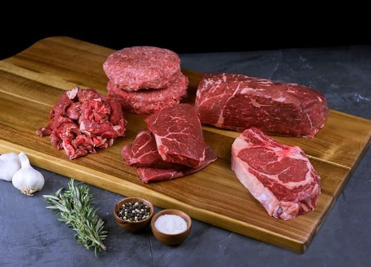 牛肉 100%草牛 + 干式熟成 Dry-age 本地牧场散养 炖牛肉 牛排 牛肉馅 尝鲜价限量套餐