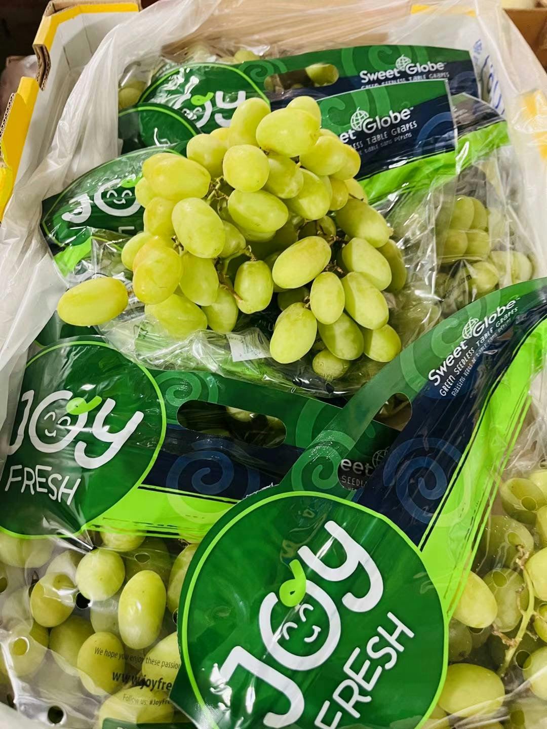 【推荐】Joy Fresh green grapes 青提 又脆又甜