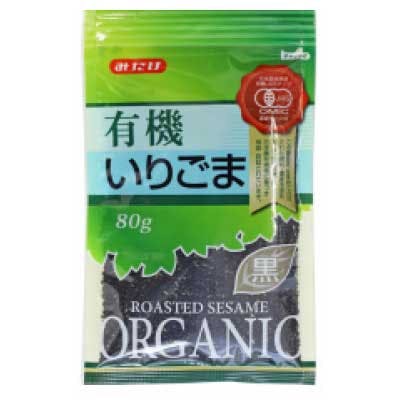 Mitake Organic Roasted Black Sesame 日本进口 有机 黑芝麻 80g