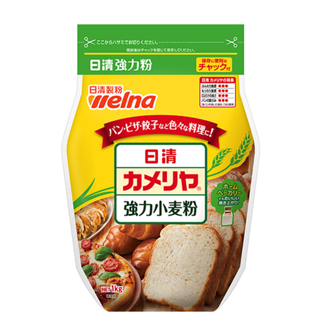 日本 NISSIN Wheat flour of high viscosity 日清 高筋 小麦 面粉 面包粉 TOP1