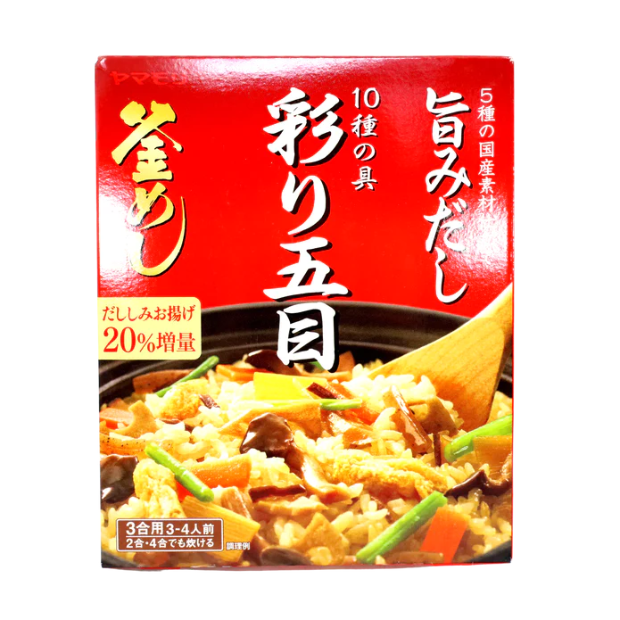 日本进口 Yamamori Rice Seasoning Mix 10种蔬菜 美味煮饭料【尝味期Exp. 1/2024】