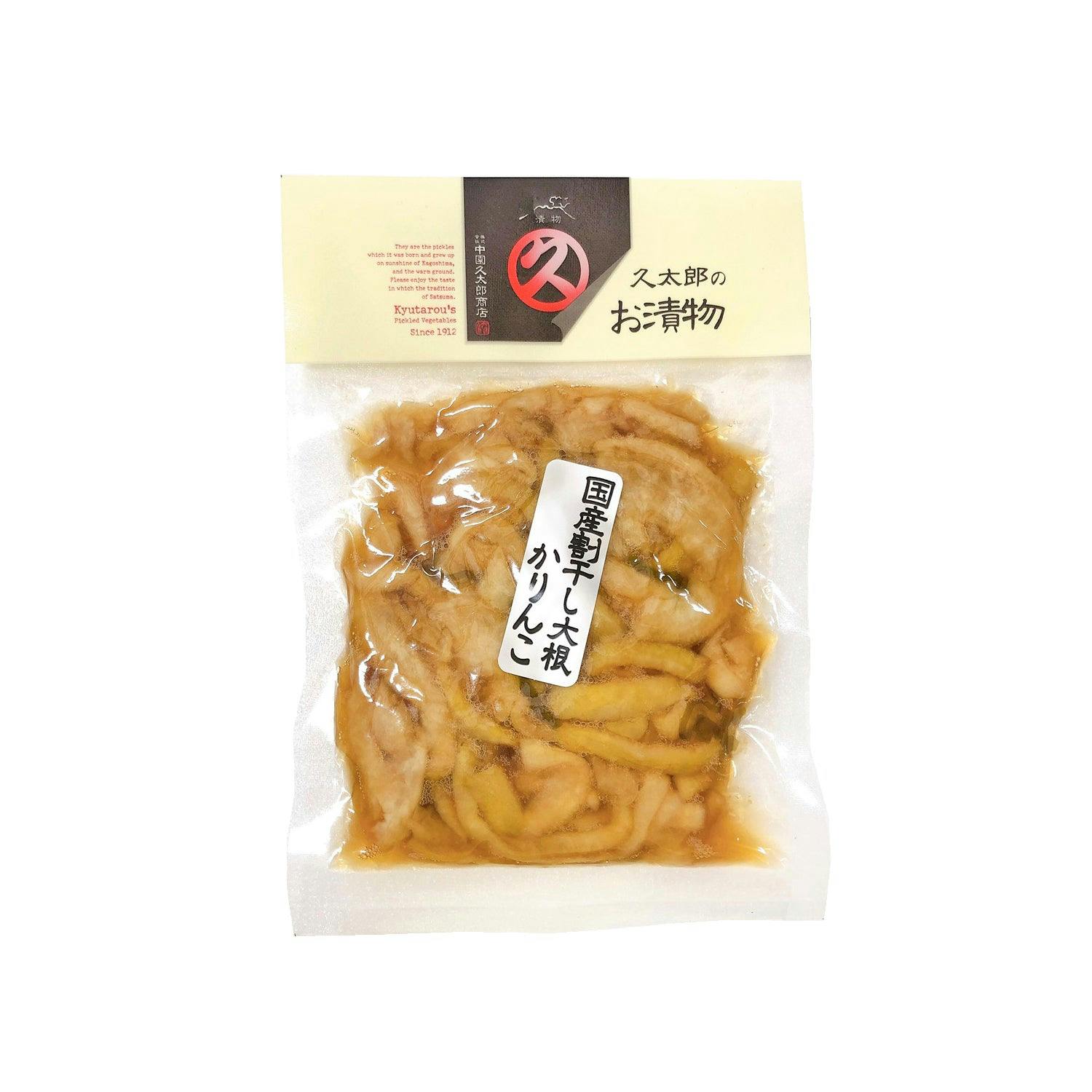 Kyrutaro 中园久太郎 Wariboshi Daikon Soy Sauce Seasoned Dried Radish 100g 酱油腌 萝卜干