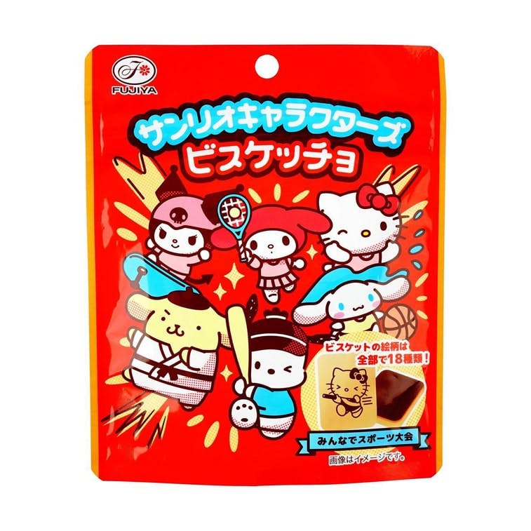 Fujiya 不二家 Sanrio Character Chocolate Biscuits 42g 巧克力 夹心 饼干