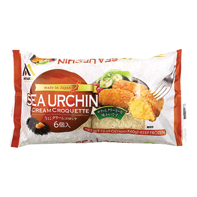 日本进口 Miyako Sea Urchin Cream Croquette 海胆奶油可乐饼 冷冻 6pcs 360g