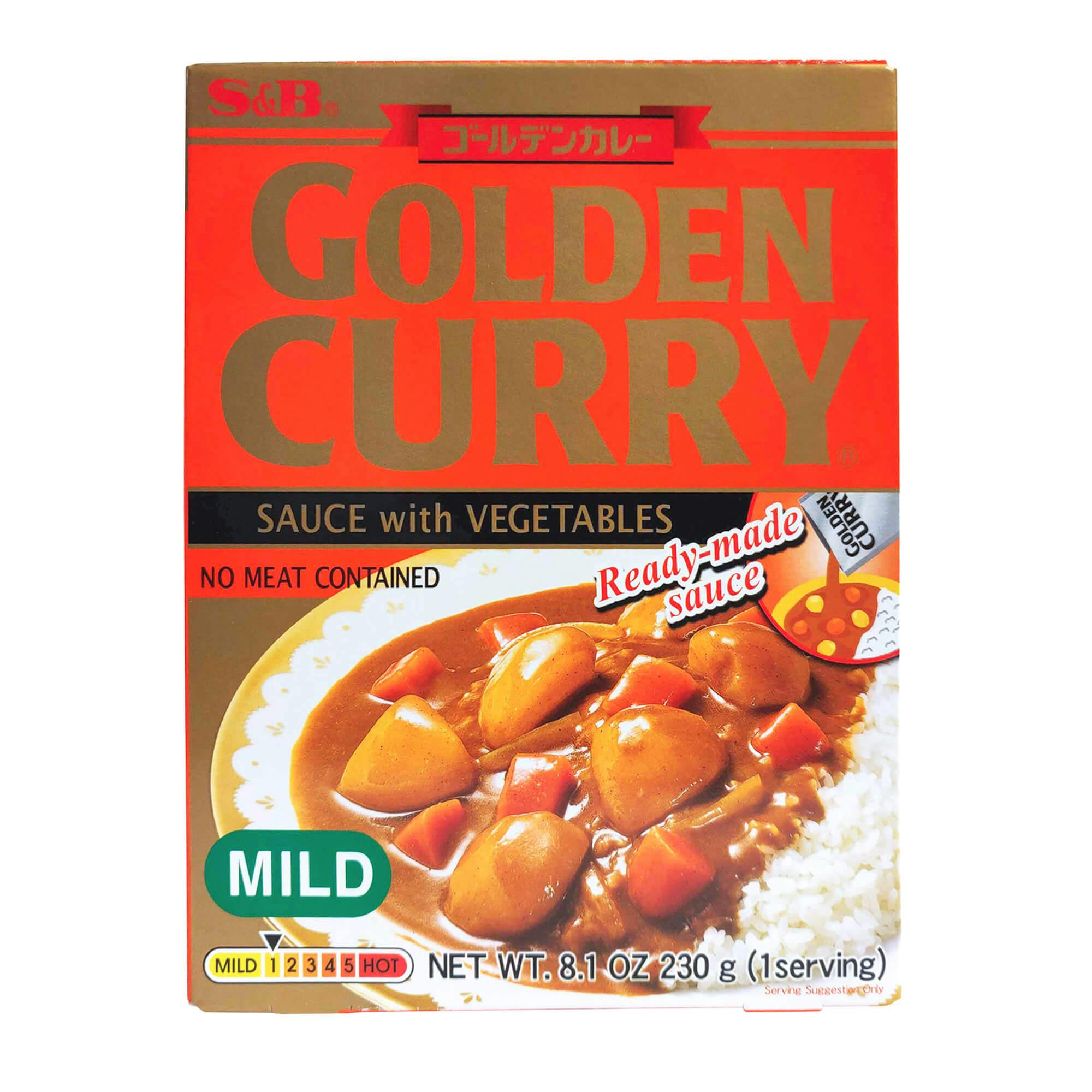 日本 愛思必 金牌 咖哩 即食包 甜口 不辣  - Japanese S&amp;B Golden Curry Sauce Mild 230g