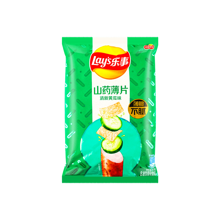 Cucumber & Yam Flavored Potato Chips