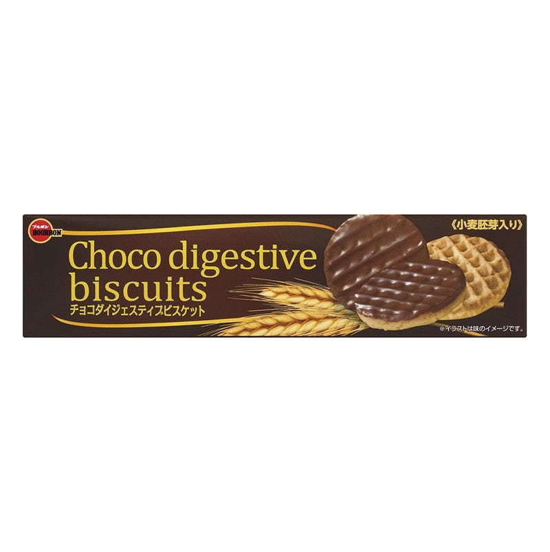 波本 Bourbon 巧克力 消化饼 Chocolate Digestive Biscuit 3.4oz【尝味期限Exp. 10/2023】
