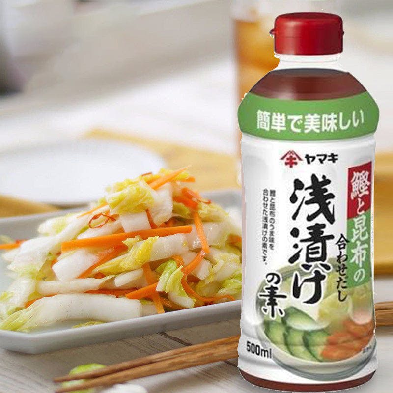 日本进口 腌菜调味汁 小菜浅渍 泡菜料 自制速成日本开胃小菜