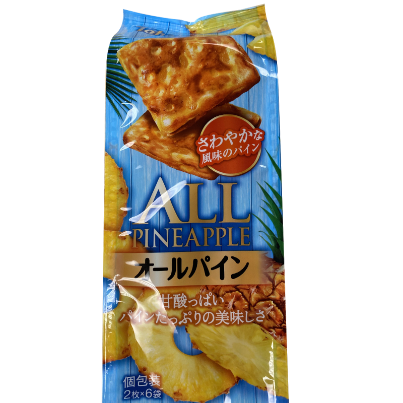 日本进口 菠萝饼干 软 单独包装
