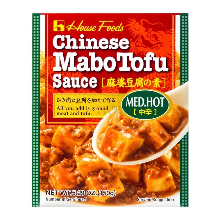 House Foods Chinese Mabo Tofu Sauce 中式麻婆豆腐调料 中辣 150 克