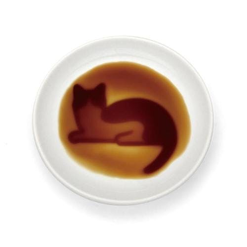 预定[NEW] Alta Relaxing Cat Soy Sauce Dish 3.54" dia【日本进口】