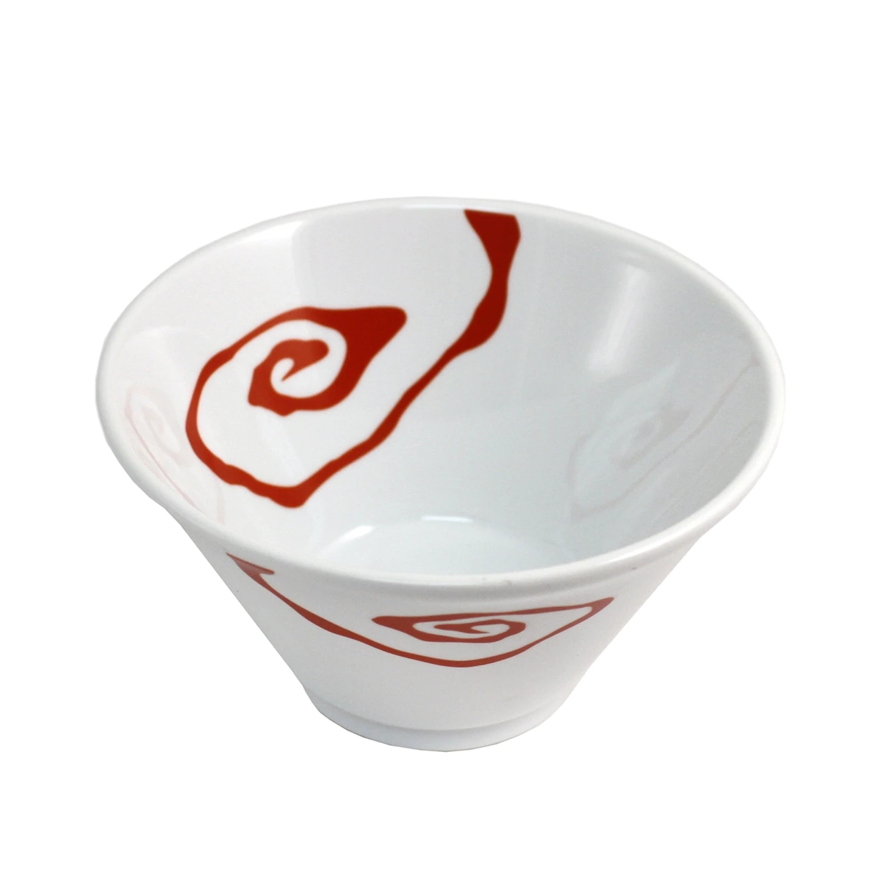 面碗 White Noodle Bowl with Red Design 41 fl oz / 7.5" dia【日本进口】