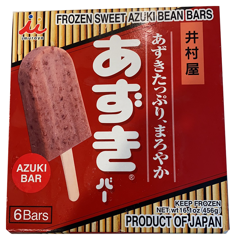 Adzuki Bean Ice Cream Bars 6pack