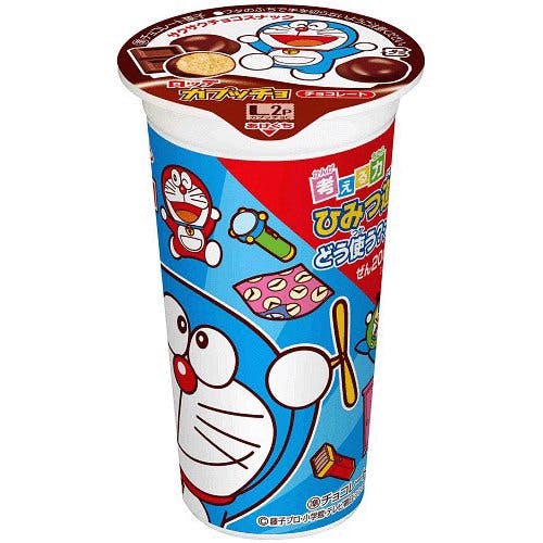 LOTTE 乐天 哆啦A梦 Doraemon Capuccyo Biscuit Choco 小叮当 巧克力球