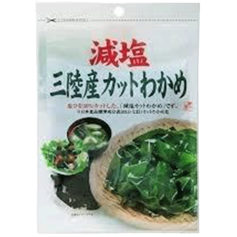日本进口 Low salt small pieces of seaweed 15g seaweed 低盐小块儿裙带菜