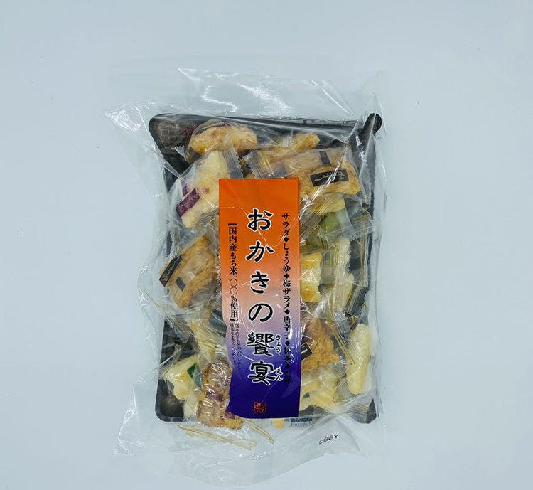日本进口 海胆味油炸米果 好吃 百分之百国产大米 六种口味