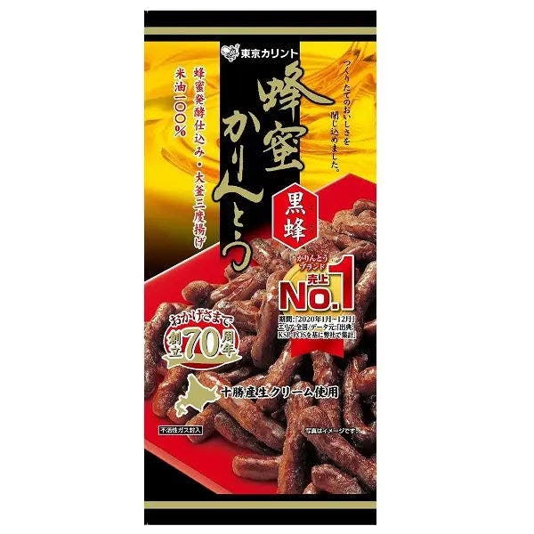 Tokyo Karinto 东京花林糖 黑蜂 江米条 Honey & Brown Sugar Wheat Cracker 100g