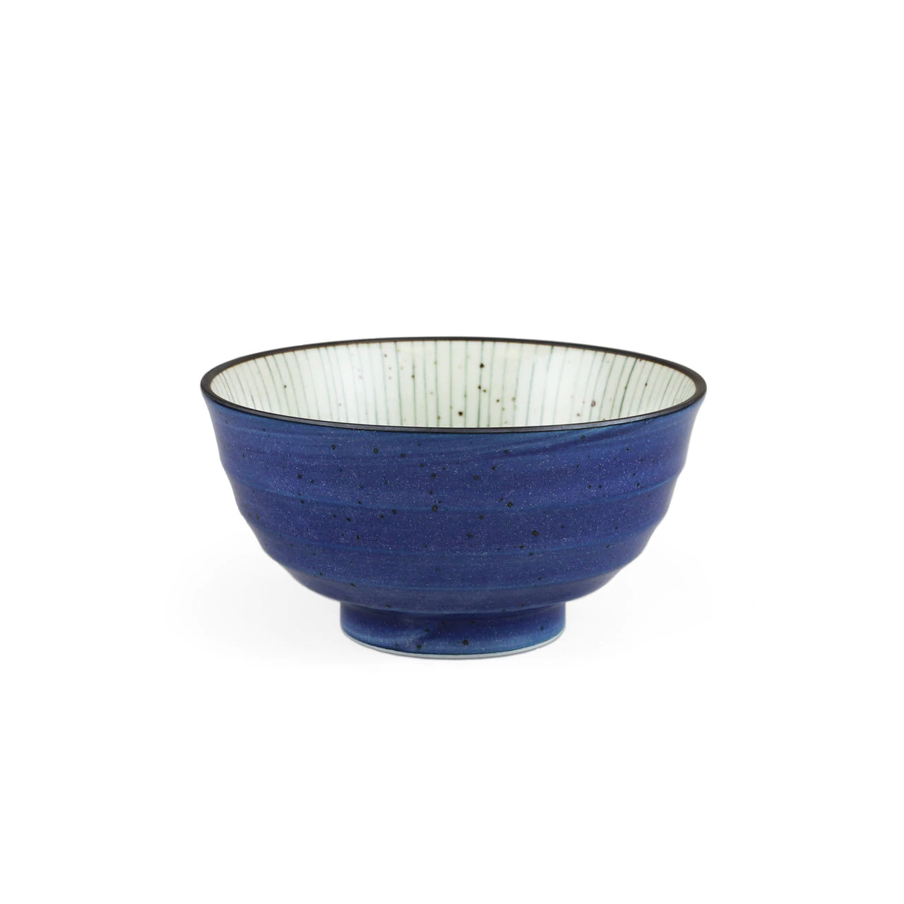 [NEW] 米饭碗 汤碗Tokusa Blue Lined Interior Donburi Bowl 35 fl oz / 6.73" dia【日本进口】