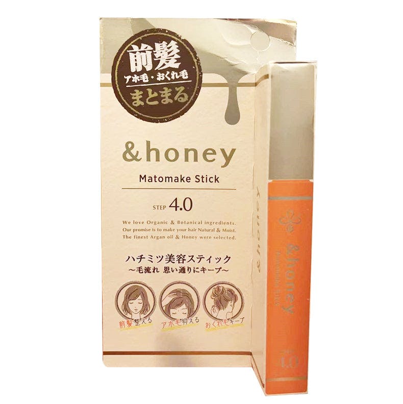日本 &honey 蜂蜜精华美发棒 碎发刷刘海刷 头发毛躁整理定型  9g