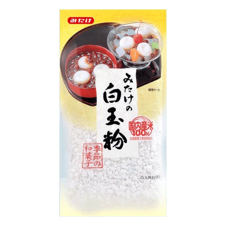 MITAKE SHIRATAMAKO Glutinous Rice flour 白玉粉 糯米粉 5.29oz【尝味期Exp 3/27/2024】