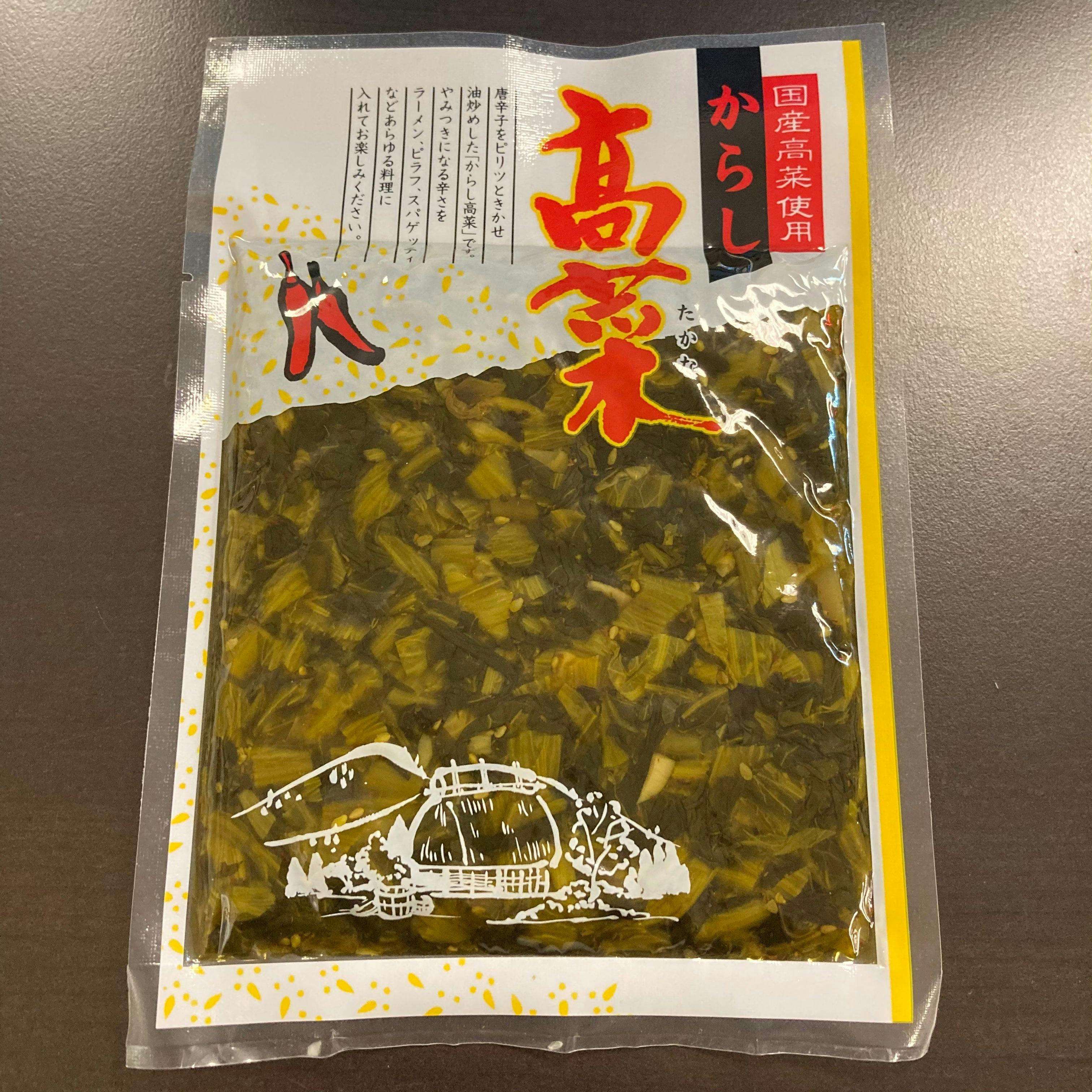 Karashi Takana (Pickled Takana Mustard with Chili) 130g