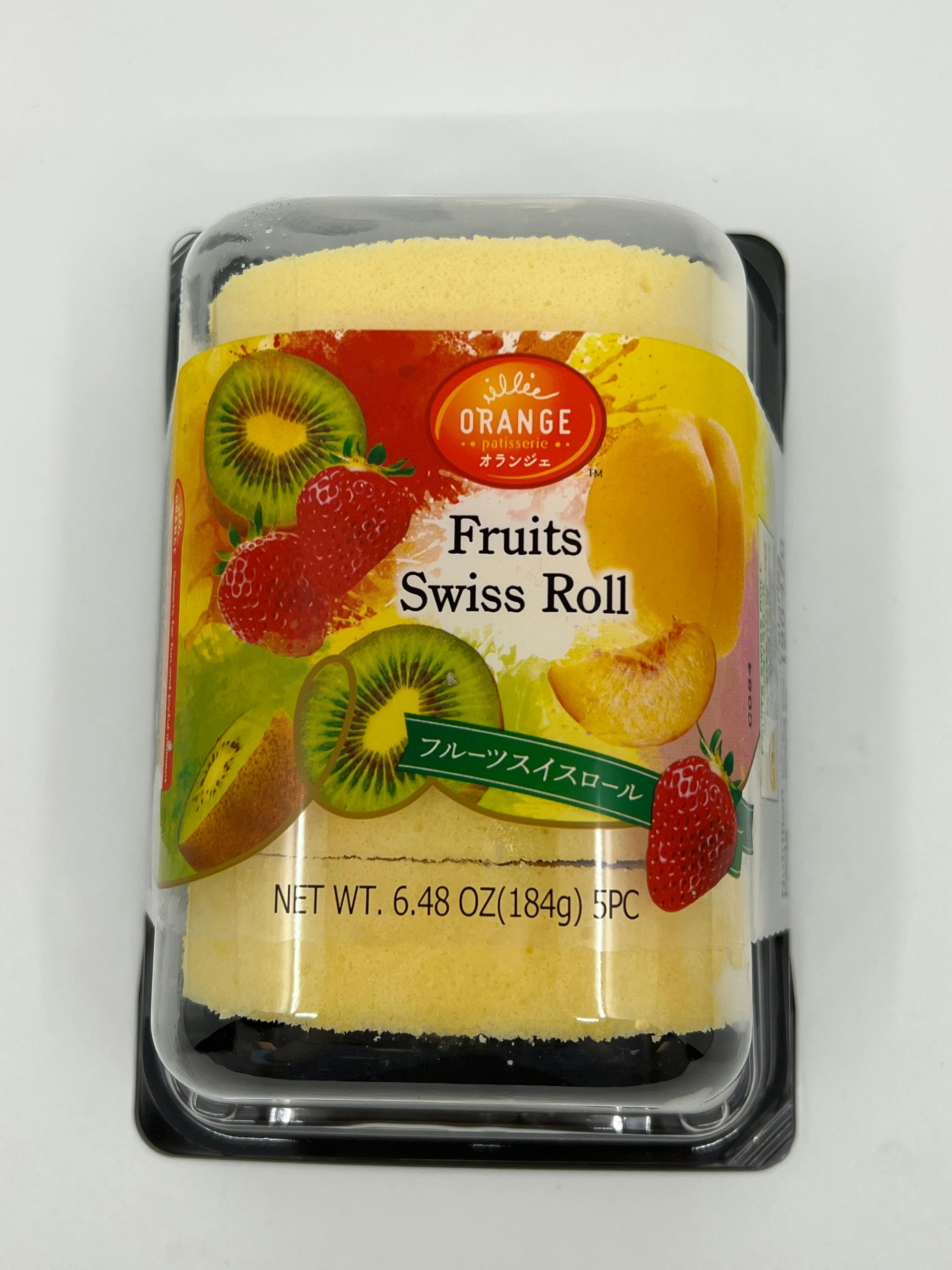 Orange 水果瑞士卷 Fruit Swiss Roll