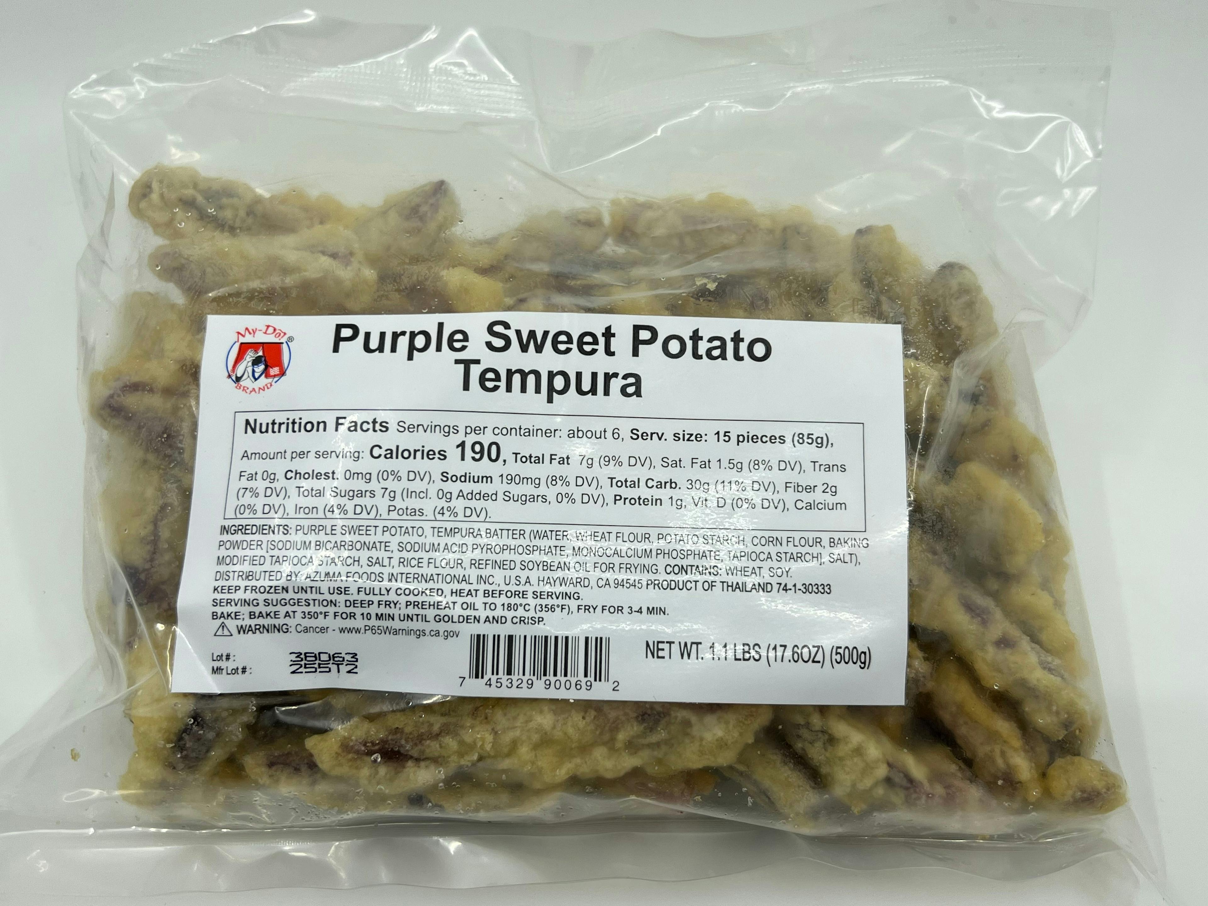 PURPLE SWEET POTATO TEMPURA 1.1lb 紫薯 天妇罗