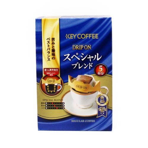 日本 KEY COFFEE Dip On Coffee Top1 滤式挂耳咖啡- 5包