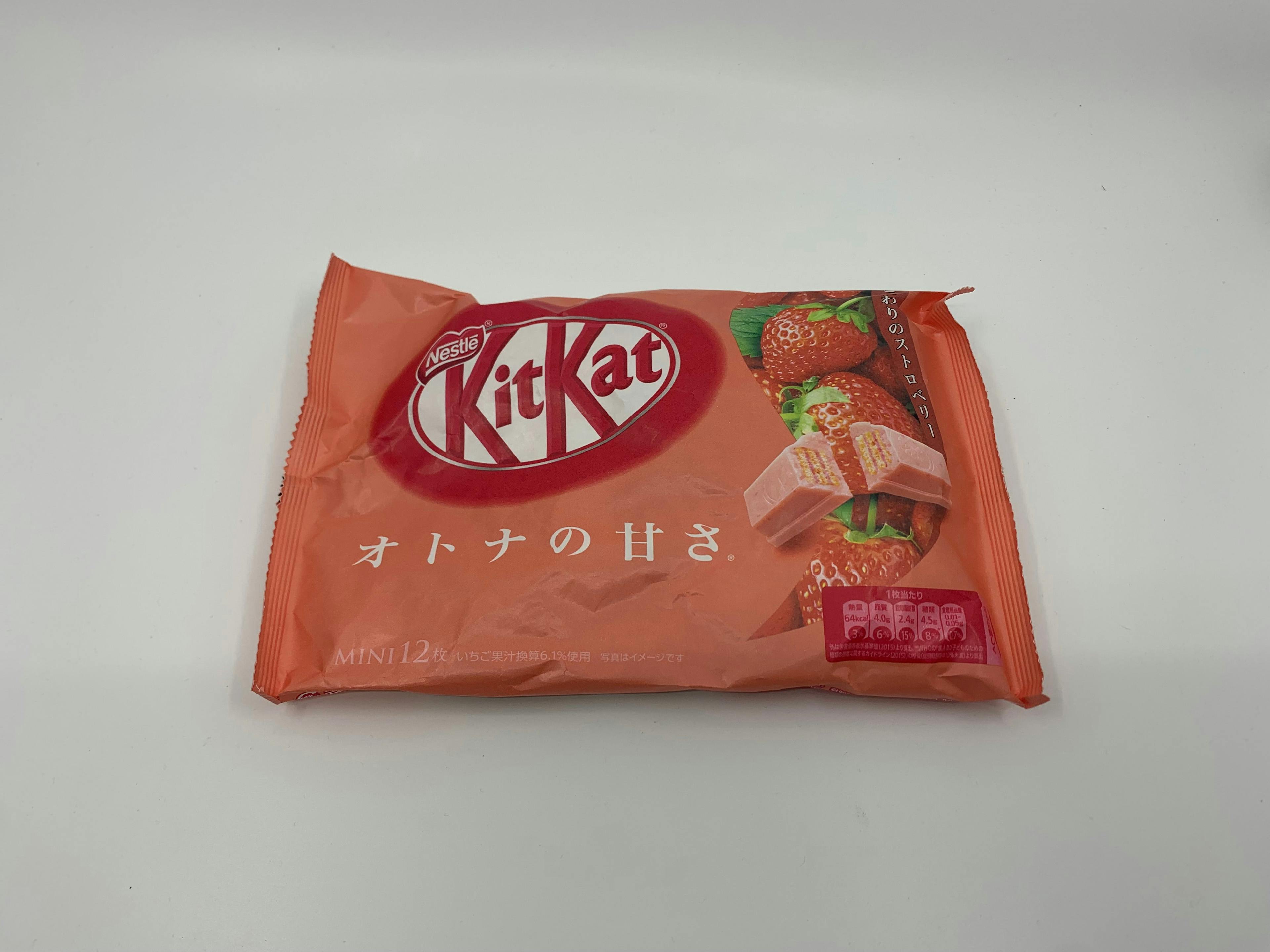KitKat 草莓巧克力饼干 Strawberry mini biscuit『尝味期限 3/2023』