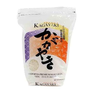 Kagayaki Japanese Style Rice, White Short Grain Rice, 4.4 lbs (2kg)