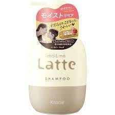 KRACIE 滋润型洗发水 大人儿童都可以使用 苹果和牡丹花的香味 Latte MA&ME Shampoo