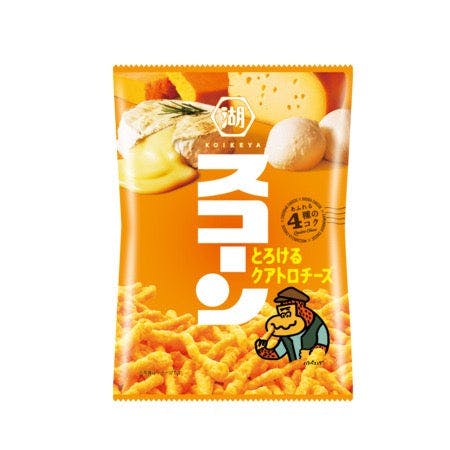 日本 湖池屋 芝士味粟米条 零食大赏第一位 四倍奶酪