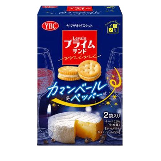 日本 YBC 卡门贝尔奶酪 夹心饼干 黑胡椒奶酪味