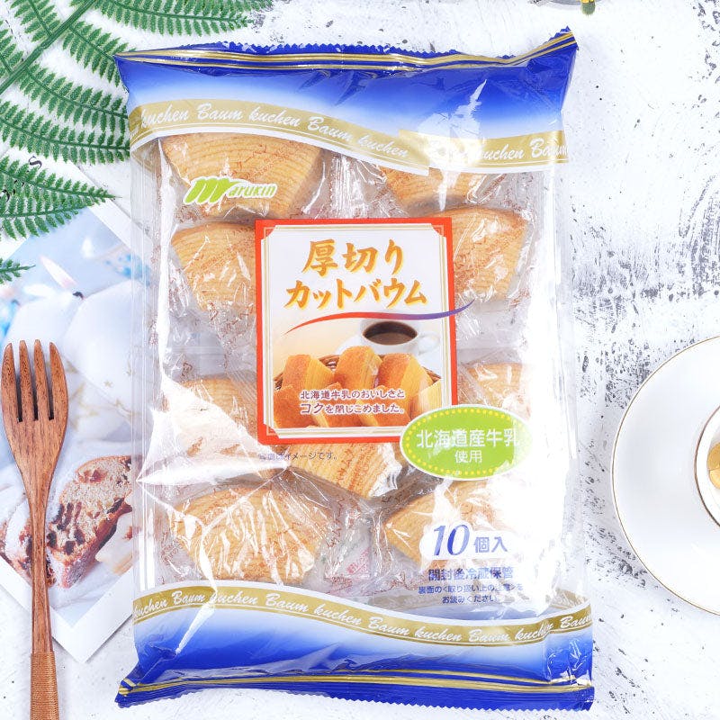 日本进口 MARUKIN 北海道 Mini 小麦千层蛋糕 280g 网红招牌点心