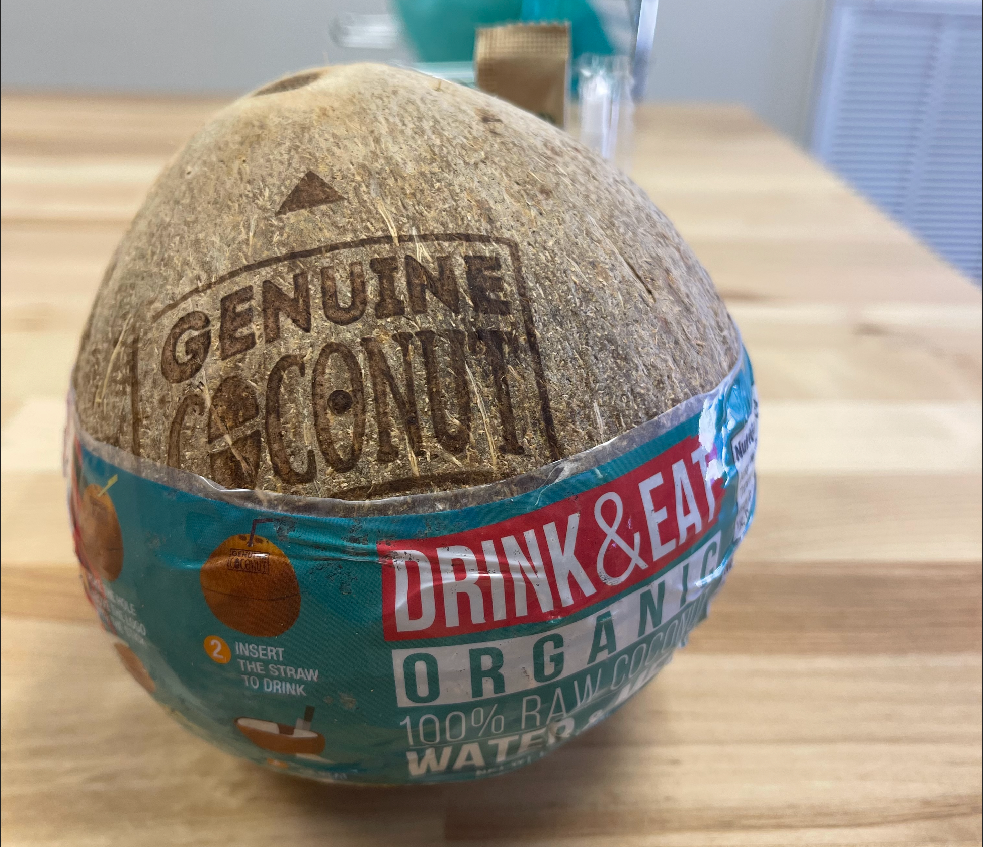 Organic Raw Coconut 1pc