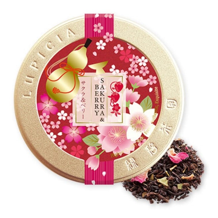 日本 LUPICIA 2023 Spring Limited Sakura & Berry Black Tea 50g 春季限定款 樱花 莓果 红茶