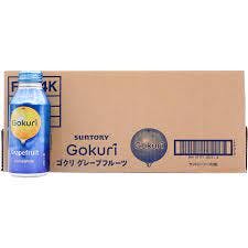 三得利 西柚汁儿 含400g果汁 SUNTORY Gokuri Grapefruit 22% 整箱24本入