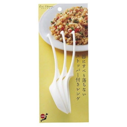 日本貝印 Kai House SELECT 勺子 レンゲスプーン 3本入