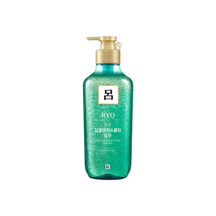 RYO Deep Cleansing & Cooling Shampoo 400ml 吕 绿色控油祛屑养发洗发水