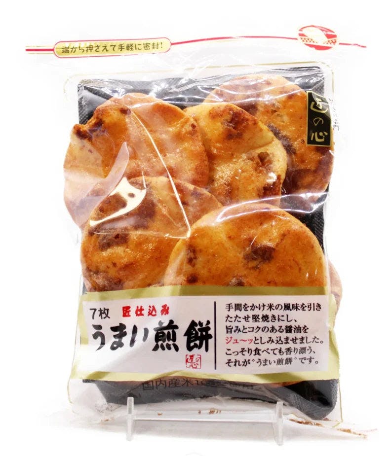 Maruhiko 丸彦製菓 Umai Senbei Rice Crackers  154g