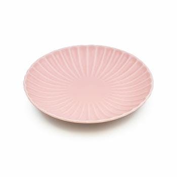日本 粉色 餐盘 Kasumi Daisy Sakura Matte Pink Dinner Plate 9.4" dia