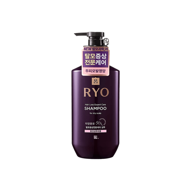 RYO Hair Loss Expert Care Shampoo Dry Scalp 吕 紫色 防脱发固发滋养洗发水 中干性发质 400ml