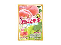 KASUGAI 什锦软糖 100%纯果汁 Whole Fruits Juice Gummy (Peach&Muscat)