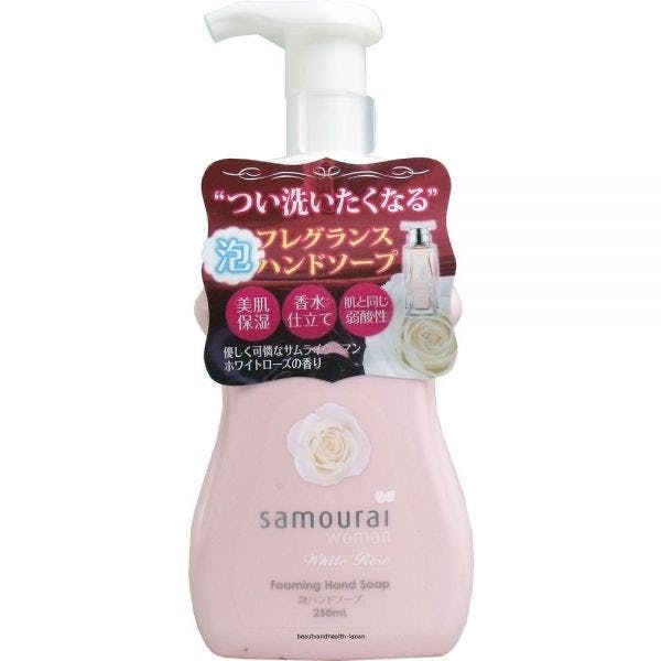 samourai 洗手液 极品洗手液 白玫瑰 每次洗手就像做手部护理【日本进口】250ml