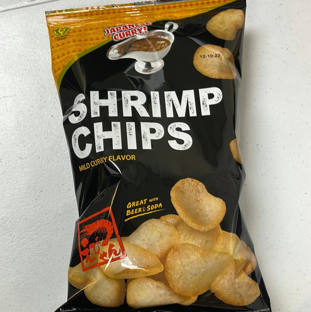 NEW 日本 咖喱虾片 Japanese Curry Flavor Shrimp Chips