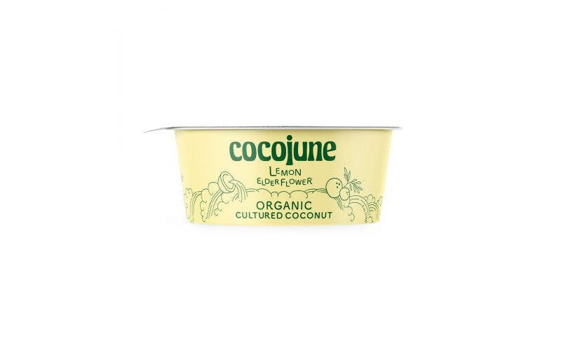 有机柠檬接骨木花椰汁酸奶 低糖 Organic Vegan Lemon Elderflower Coconut Yogurt