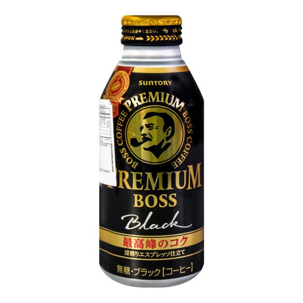 Premium Boss Unsweetened Dark Coffee