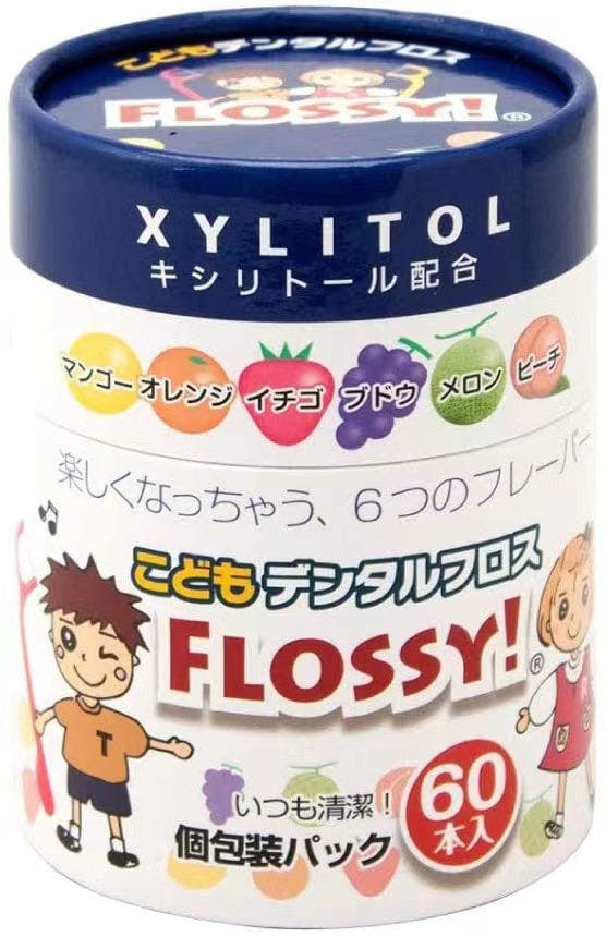 UFC 日本儿童牙线棒 六种水果口味 Kids’ Floss